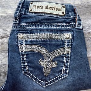 Rock revival skinny jeans